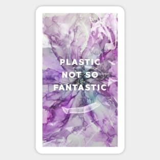 Plastic pollution Sticker